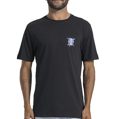Camiseta Hurley Bombcloud SM27 Masculina Preto