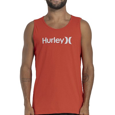 Regata Hurley O&O Solid SM27 Masculina Vermelho