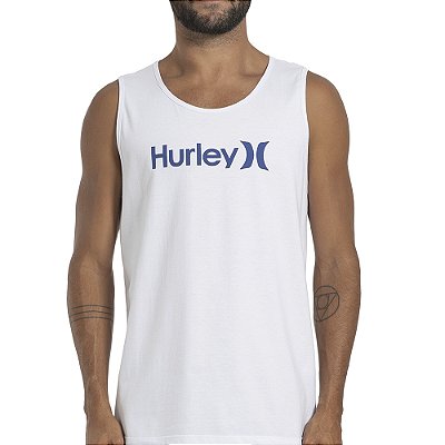 Regata Hurley O&O Solid Oversize SM27 Masculina Branco