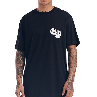 Camiseta MCD Costas Dados SM27 Masculina Preto