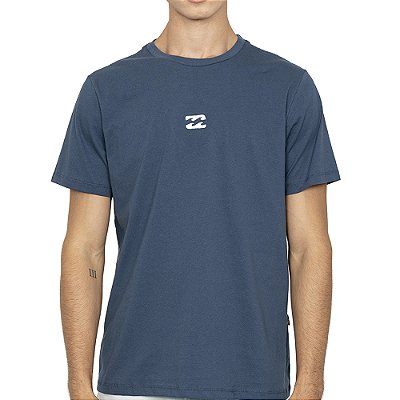 Camiseta Billabong Bracket Wave II SM27 Masculina Azul