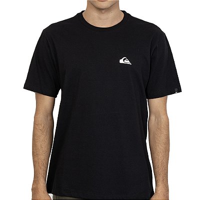 Camiseta Quiksilver Mini Omni Logo SM27 Masculina Preto