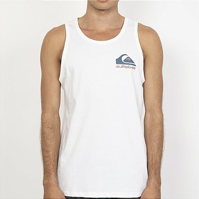 Regata Quiksilver Omni Logo SM27 Masculina Snow White