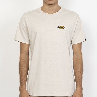 Camiseta Quiksilver Harbor SM27 Masculina Areia