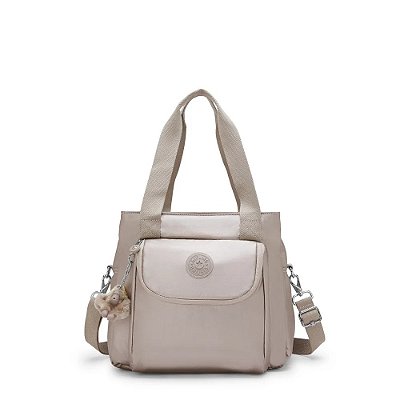 Mochila Kipling Nappisac Tiny Metal Glow
