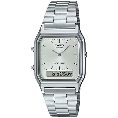 Relógio Casio Vintage AQ-230A-7AMQYDF Prata