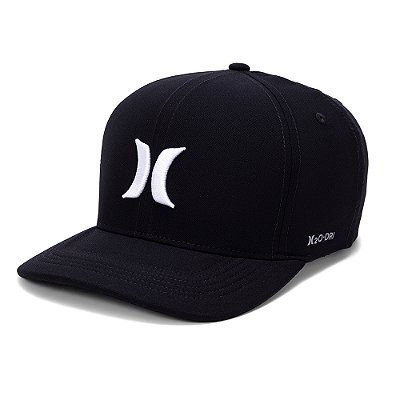Boné Hurley Aba Curva Icon SM27 Preto