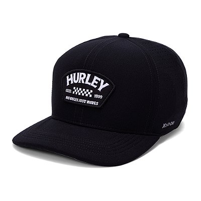 Boné Hurley Aba Curva No Rules 2 SM27 Preto
