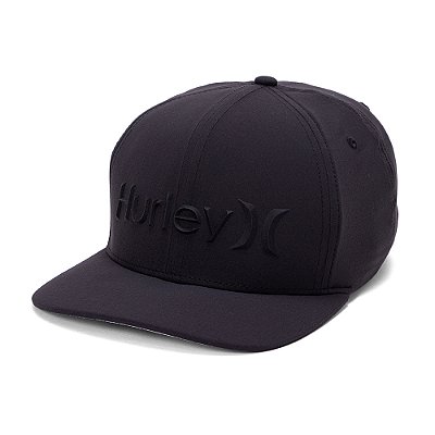 Boné Hurley Aba Curva Soft SM27 Preto
