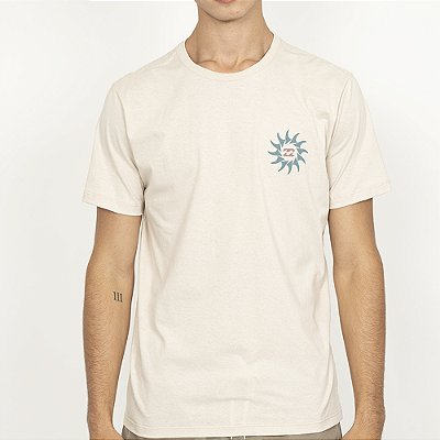 Camiseta Billabong Rotation Plus Size SM27 Masculina Areia