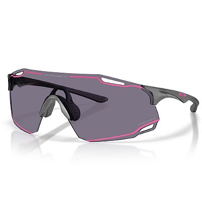 Óculos de Sol Oakley Cybr Dyno Matte Grey Smoke Prizm Grey