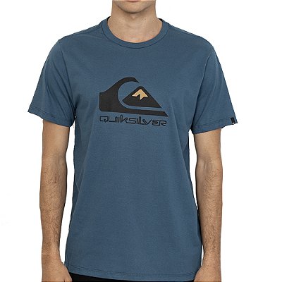 Camiseta Quiksilver Full Logo SM27 Masculina Azul Escuro