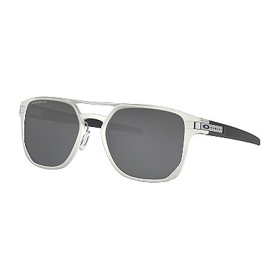 Óculos de Sol Oakley Latch Alpha Matte Silver W/ Prizm Black Polarized