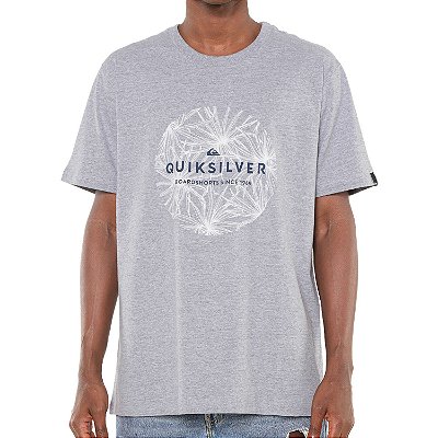 Camiseta Quiksilver Classic Bob Cinza