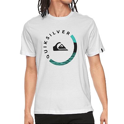 Camiseta Quiksilver Slab Session Branca