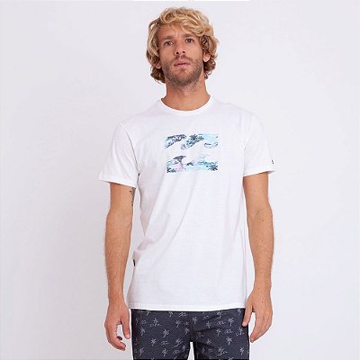 Camiseta Billabong Team Punta Roco Off White