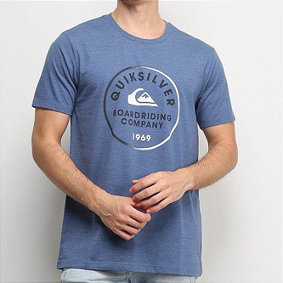 Camiseta Quiksilver Rainbow Circle Azul