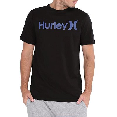 Camiseta Hurley Silk O&O Solid Preta
