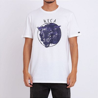 Camiseta RVCA Snarl Off White