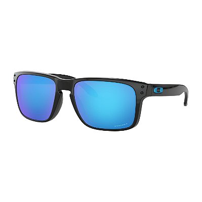 Óculos de Sol Oakley Holbrook Polished Black W/ Prizm Sapphire