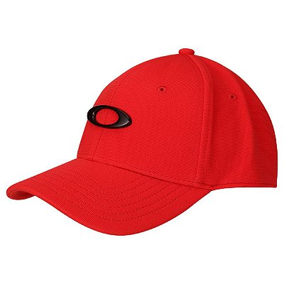 Boné Oakley Tincan Cap Vermelho/Preto