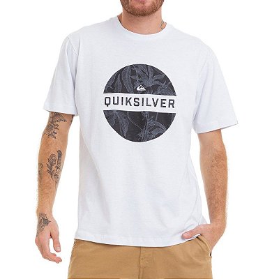 Camiseta Quiksilver Wtrm Fills Branca