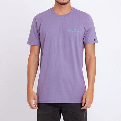 Camiseta RVCA Trsted Roxa