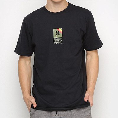 Camiseta Hurley Silk Vibex Preta
