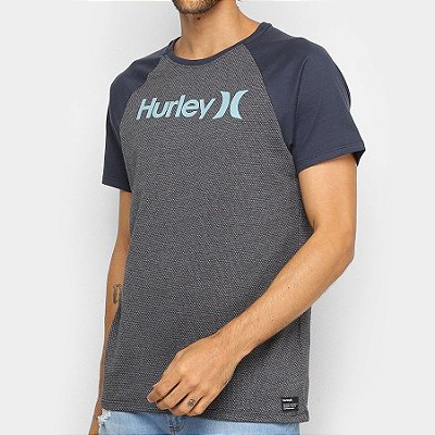 Camiseta Hurley Especial College Cinza Escuro