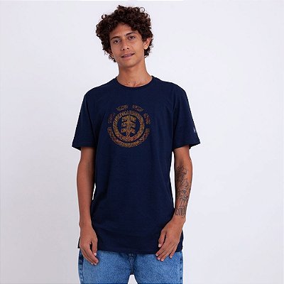 Camiseta Element Brighter Days Azul Marinho