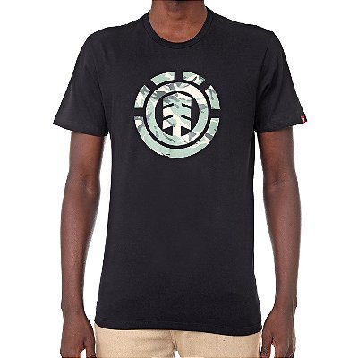 Camiseta Element Foundation Preta