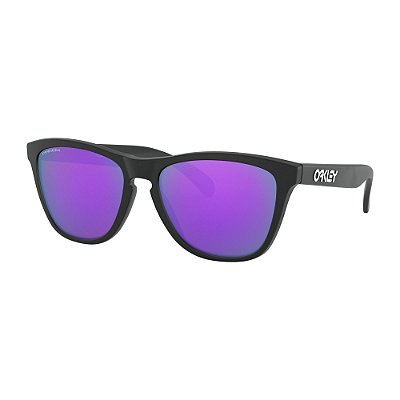 Óculos de Sol Oakley Frogskins Lite Matte Black Matte Clear Óculos de Sol Oakley Frogskins Lite Matte Black Matte Clear