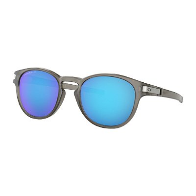 Óculos de Sol Oakley Latch Matte Grey Ink W/ Prizm Sapphire Polarized