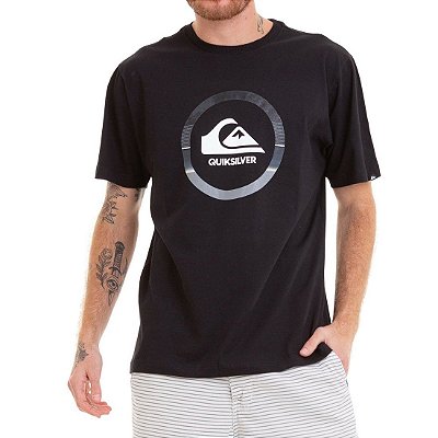 Camiseta Quiksilver Snake Dreams Preto