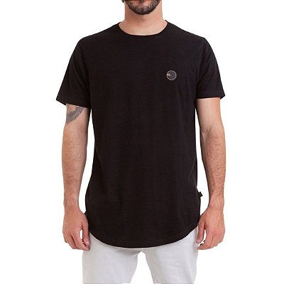 Camiseta Quiksilver Especial Scallop Patch Preto