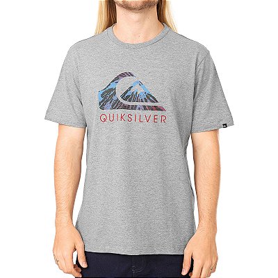 Camiseta Quiksilver Matrix Cinza