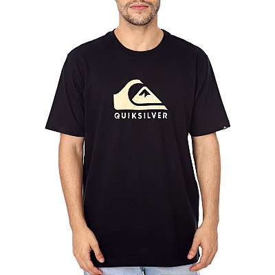 Camiseta Quiksilver Mountain And Wave Preto