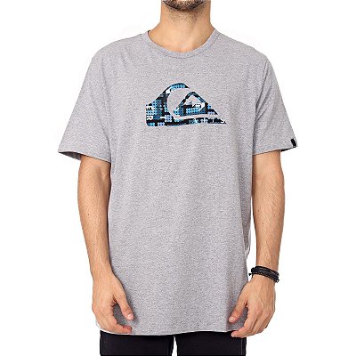 Camiseta Quiksilver Recycled Cinza