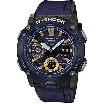 Relógio G-Shock GA-2000-2ADR Azul Marinho