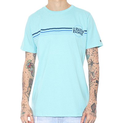 Camiseta Billabong Diecut Azul Claro