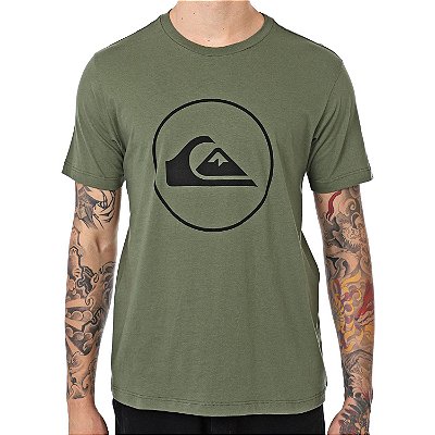 Camiseta Quiksilver Circle Verde