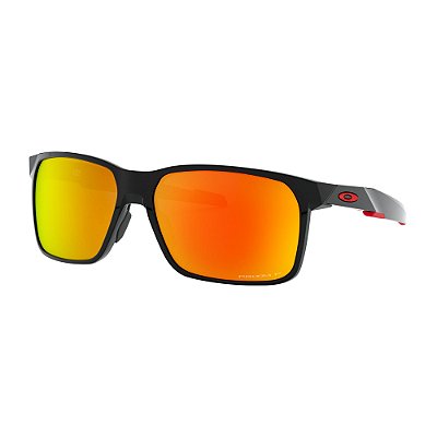 Óculos de Sol Oakley Portal X Polished Black W/ Prizm Ruby Polarized