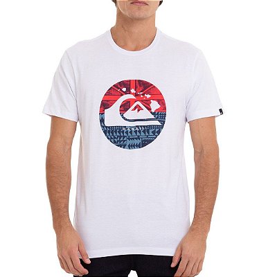 Camiseta Quiksilver Hi Logistic Branco