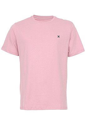 Camiseta Hurley Silk Mini Icon Rosa