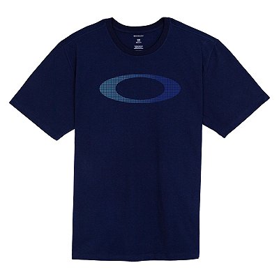 Camiseta Oakley Blur Storm Ellipse Tee Masculina Azul Marinho