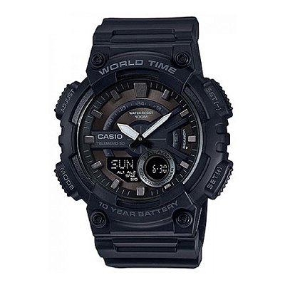 Relógio Casio Standard AEQ-110W-1BVDF Preto