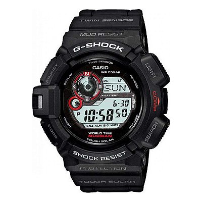 Relógio G-Shock Mudman G-9300-1DR Masculino Preto