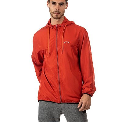 Jaqueta Oakley Windbreaker Masculina Vermelho