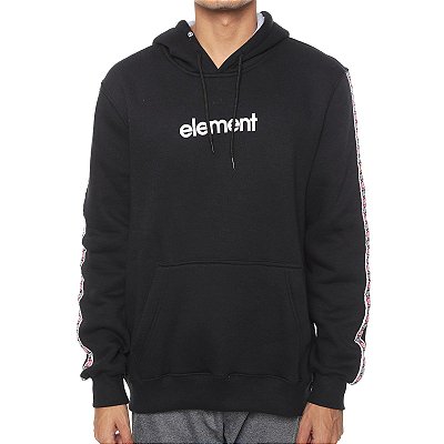 Moletom Element Fechado 92 Hoodie Masculino Preto