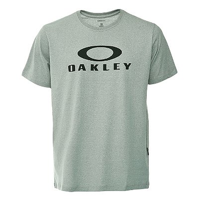 Camiseta Oakley O-Bark Cinza Claro